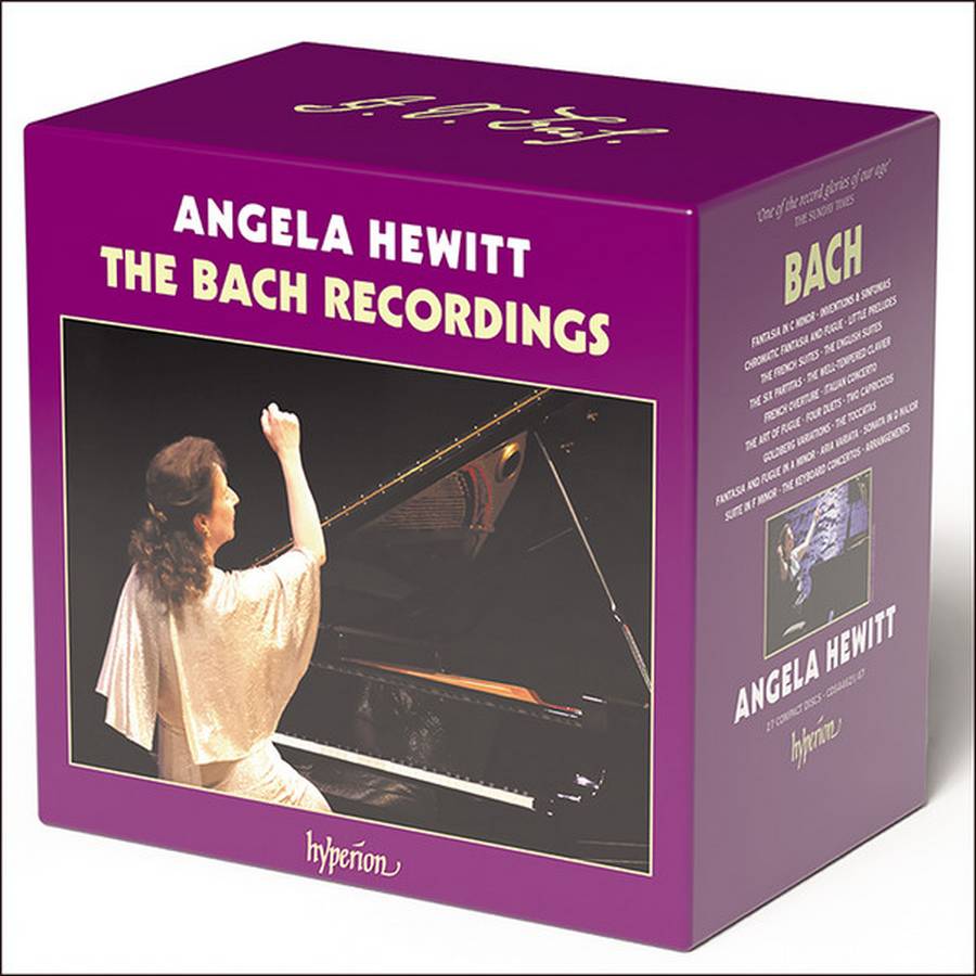Angela Hewitt, Bach – The Bach Recordings (27CD)